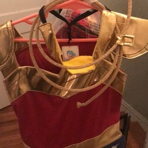 Kinds size M wonder woman halloween costume